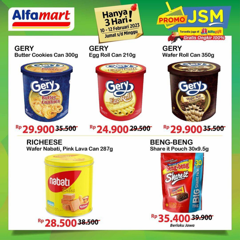 Promo JSM Alfamart Periode 10-12 Februari 2023: Diskon Lebih Gede dengan GoPay dan Ovo - Tribunambon.com